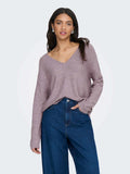 ONLY Пуловер ONLARIZONA LS SEQUINS V-NECK PUL KNT