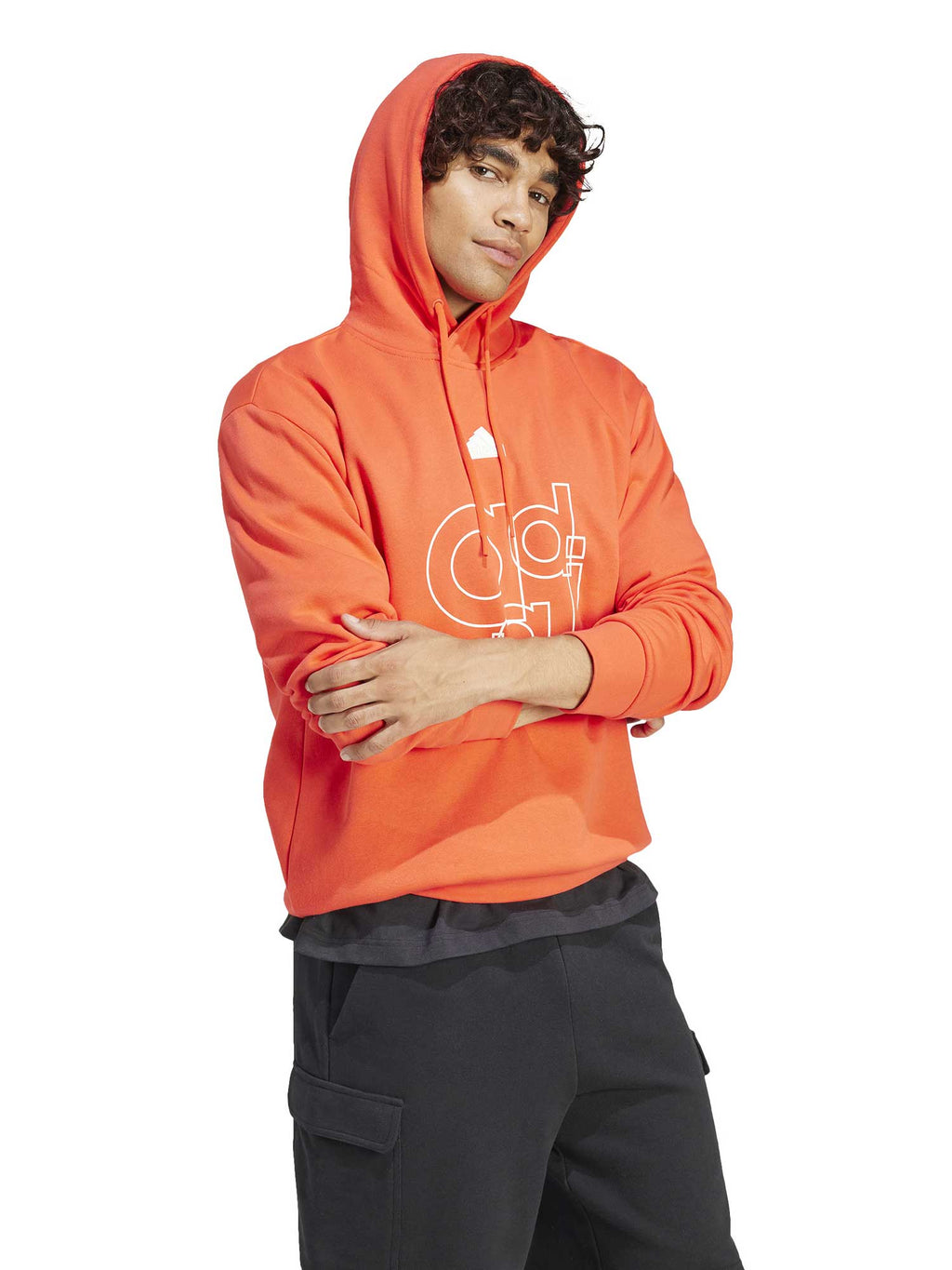 ADIDAS SPORTSWEAR Суитшърт Graphic Print Fleece Hoodie