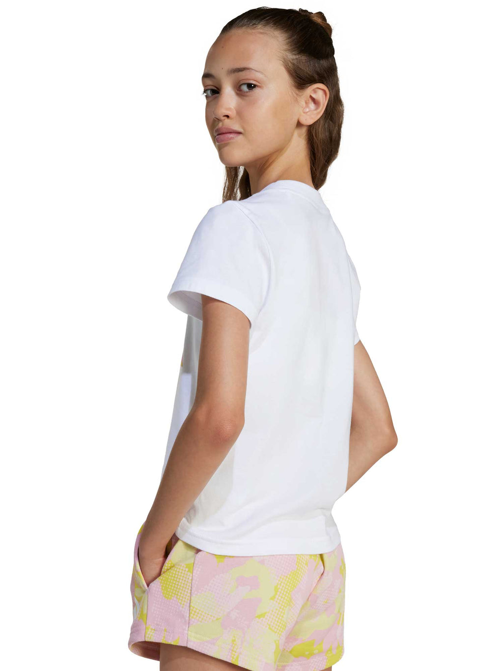 ADIDAS SPORTSWEAR Тениска Seasonal Essentials Flower T-Shirt Kids
