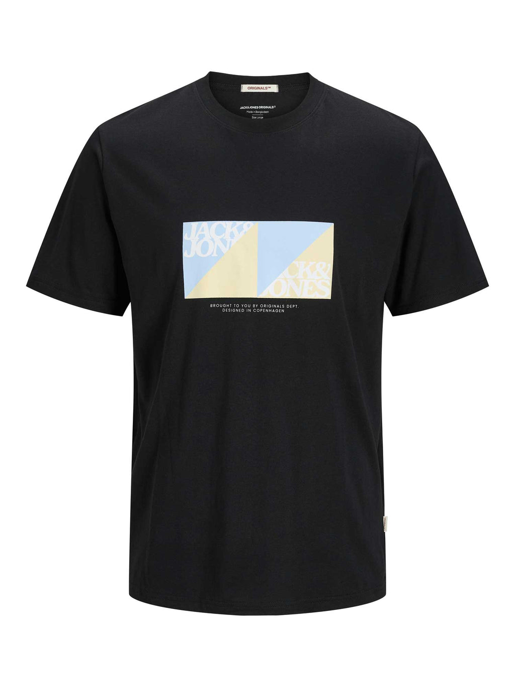 JACK & JONES Тениска JORTAVIRA BRANDING TEE SS CREW NECK