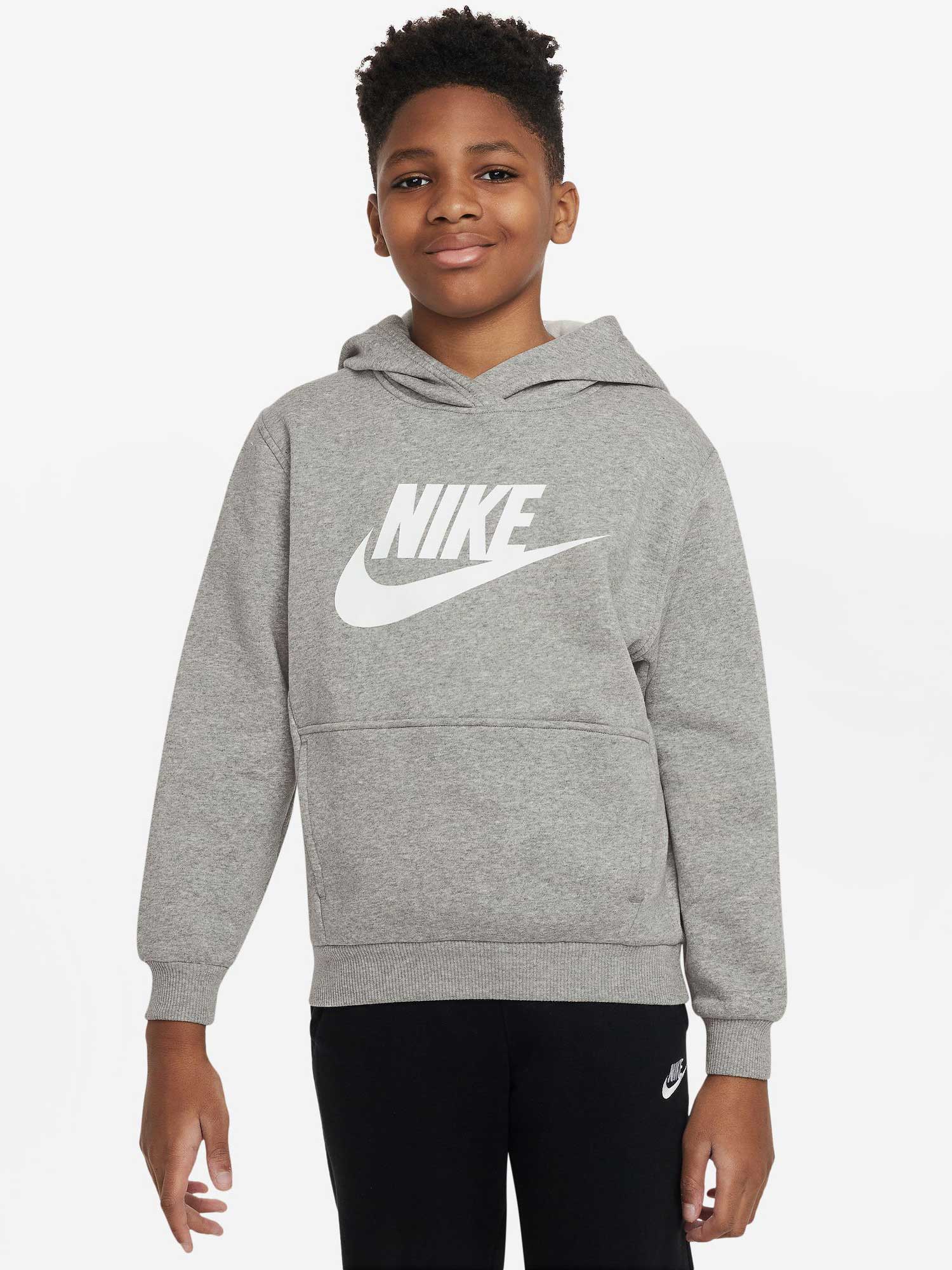 NIKE Суитшърт K NSW CLUB FLC HDY HBR