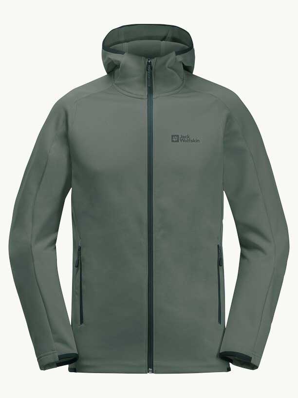 JACK WOLFSKIN Полар ALPGRAT HOODED FZ M