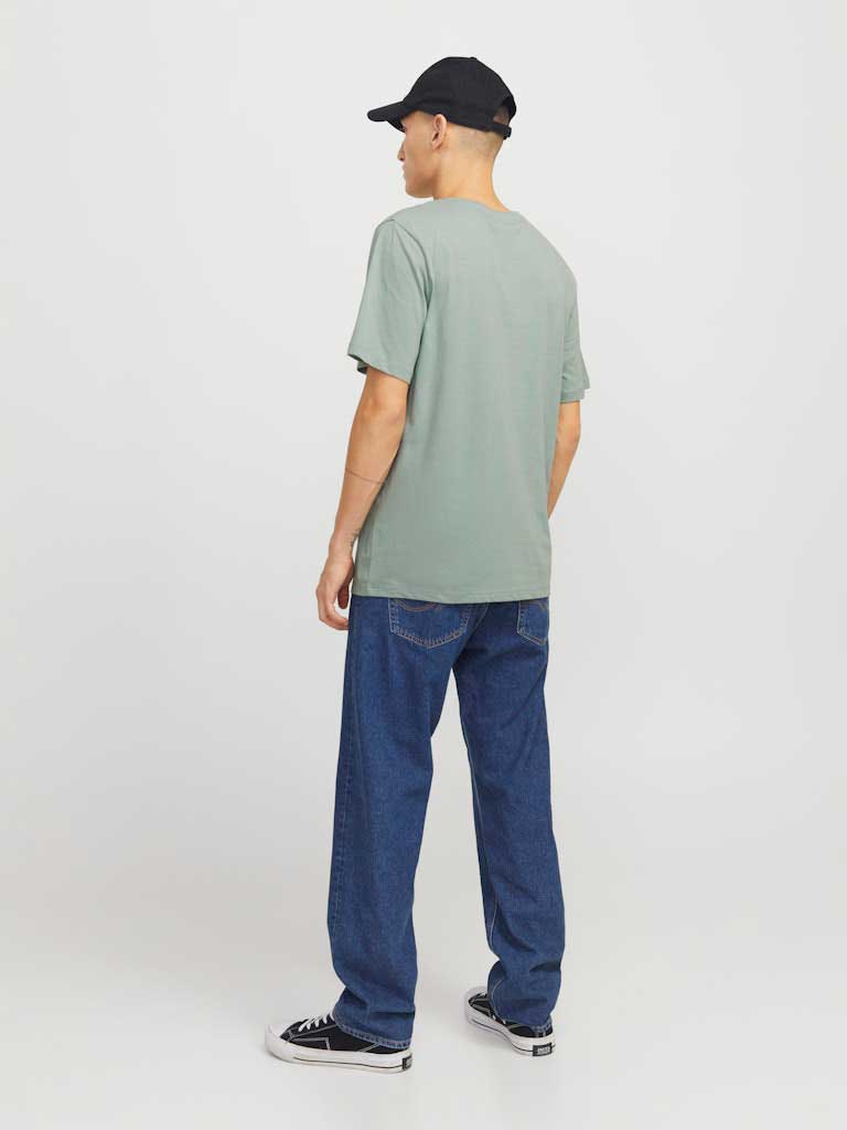 JACK & JONES Тениска JJHUDSON TEE SS CREW NECK LN