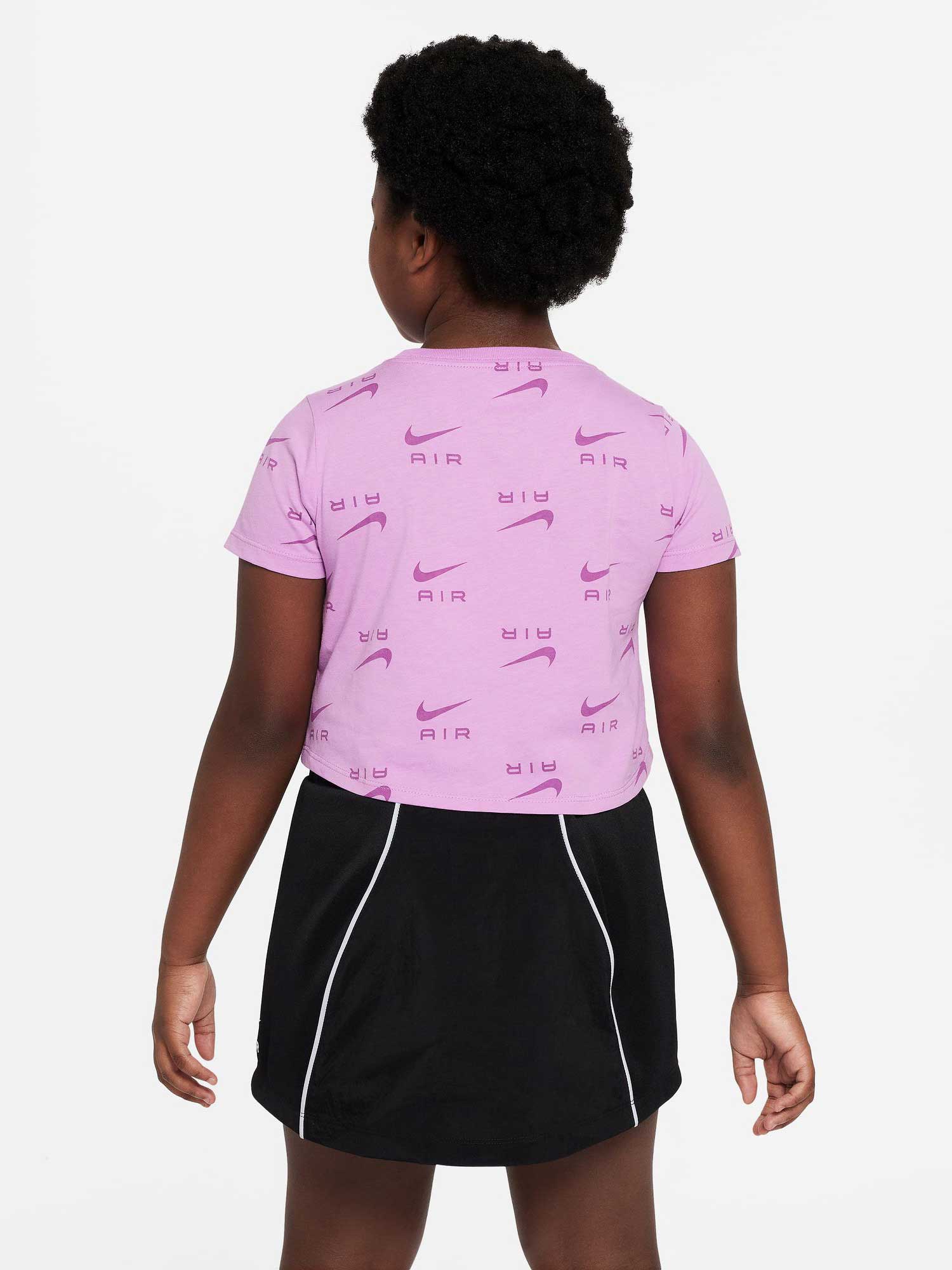 NIKE Тениска G NSW CROP AIR AOP