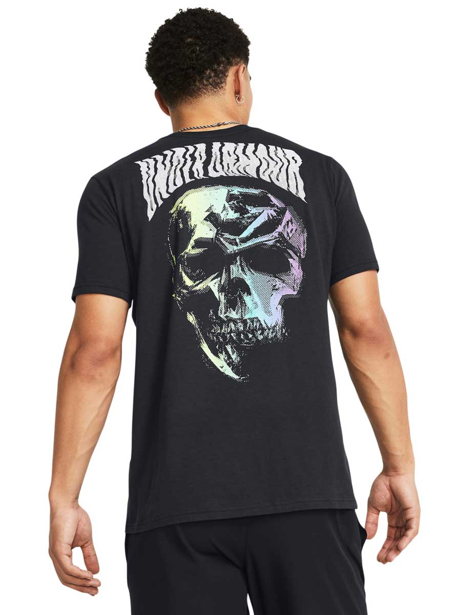 UNDER ARMOUR Тениска UA Dusk to Dawn Skul SS