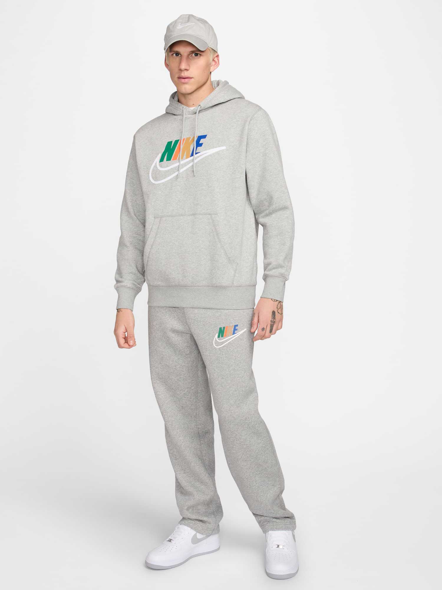 NIKE Суитшърт M NK CLUB BB HDY FUTURA BLOCK
