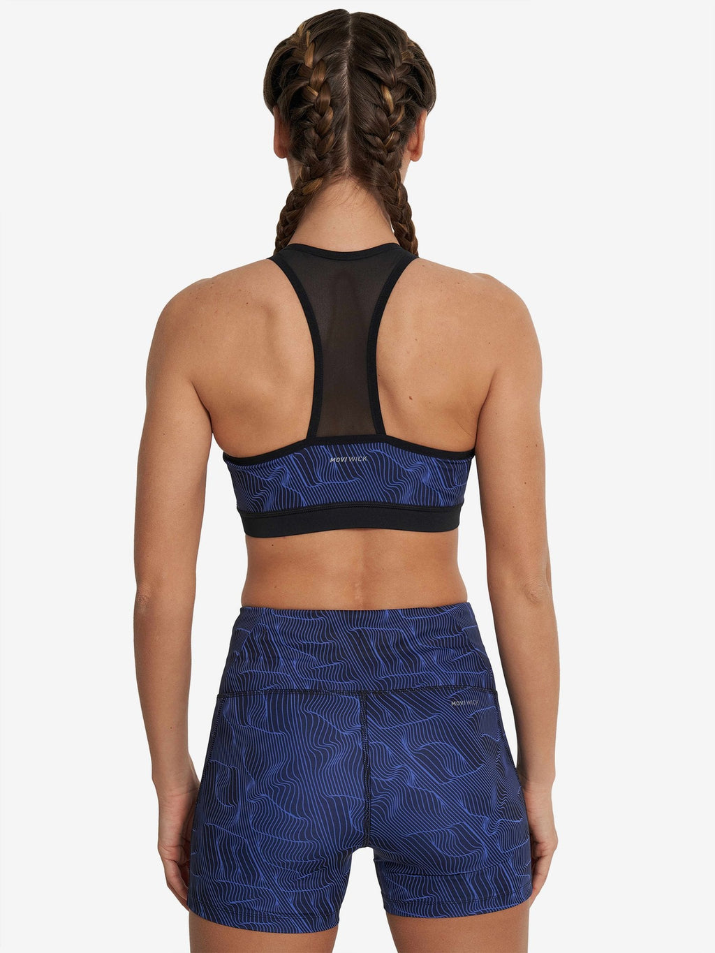 DEMIX Спортен сутиен W D Running Urban AOP Bra