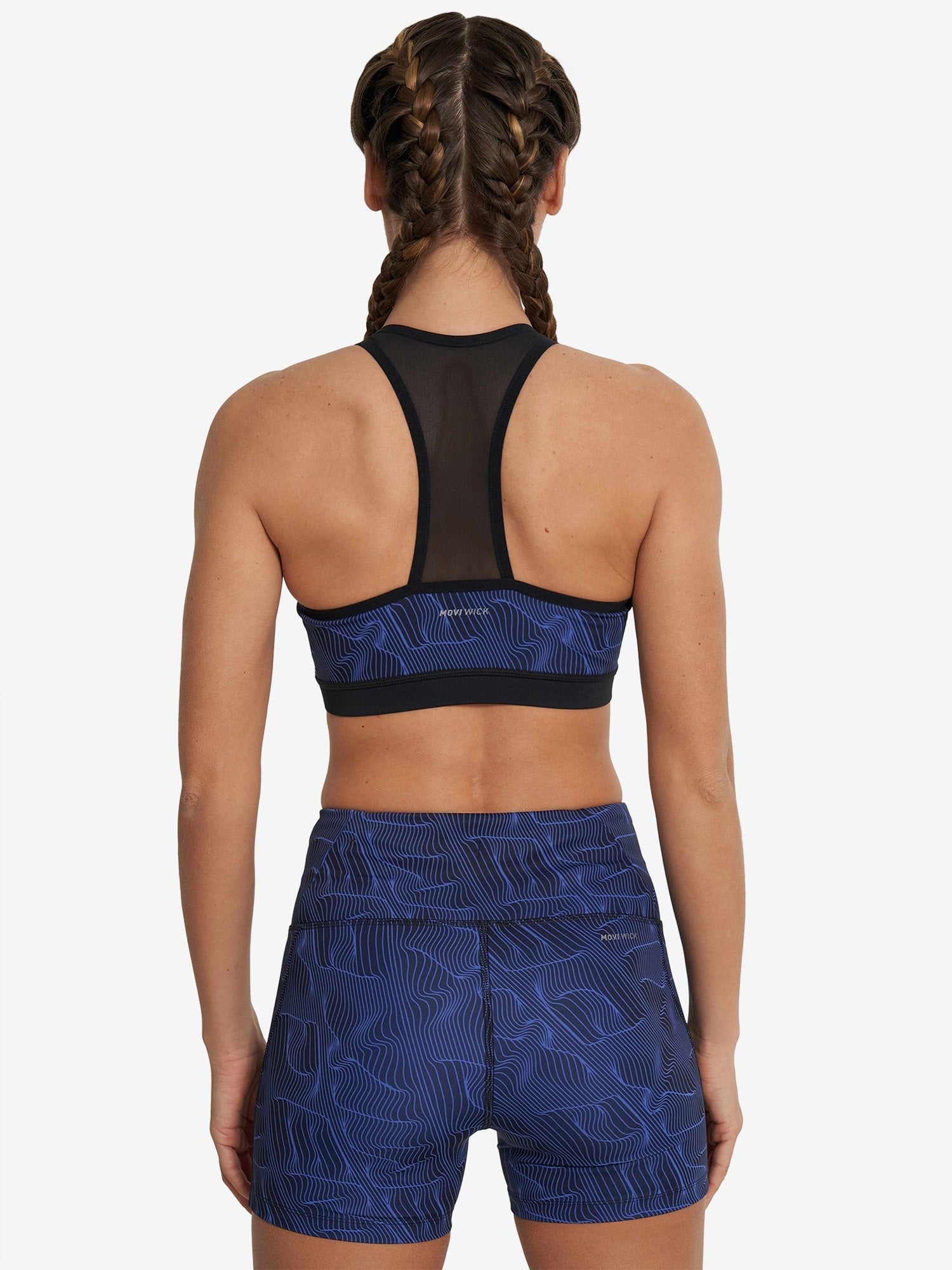 DEMIX Спортен сутиен W D Running Urban AOP Bra
