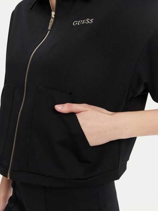 GUESS Яке CARLA CROP ZIP JACKE