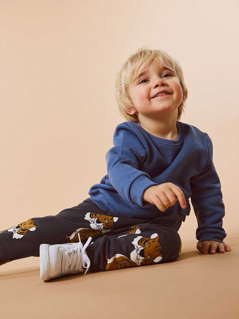 NAME IT Спортно долнище NMMSTIG SWEAT PANT BRU