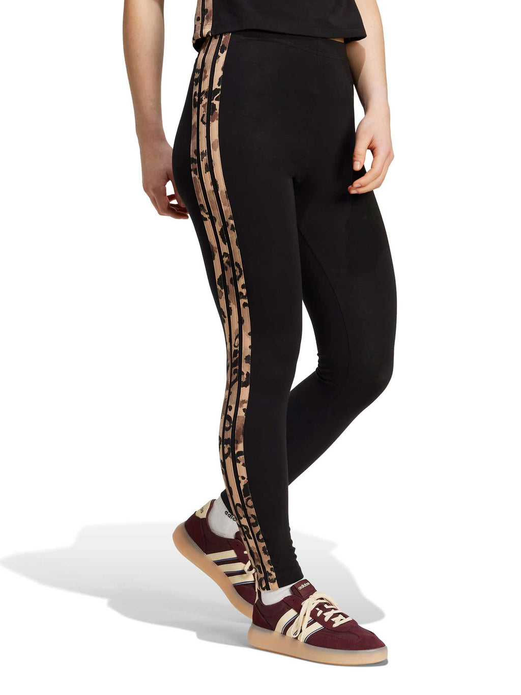 ADIDAS SPORTSWEAR Клин Animal Print 3-Stripes High Rise Leggings