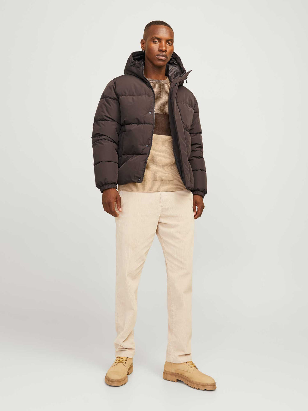JACK & JONES Яке JJEBRADLEY PUFFER HOOD SN