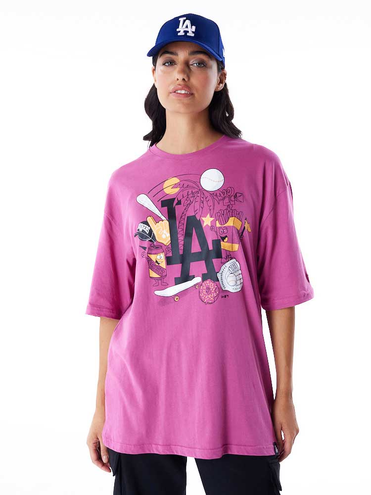 NEW ERA Тениска MLB FOOD GRPHC OS TEE LOSDOD
