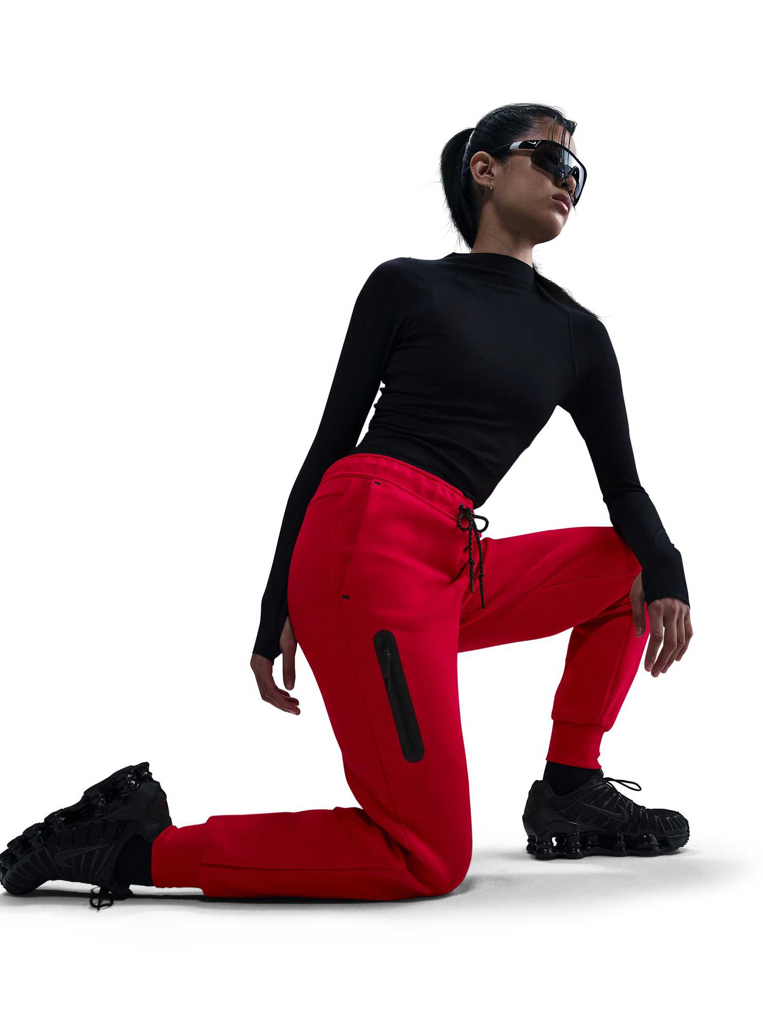 NIKE Спортно долнище W NSW TCH FLC MR JGGER 2