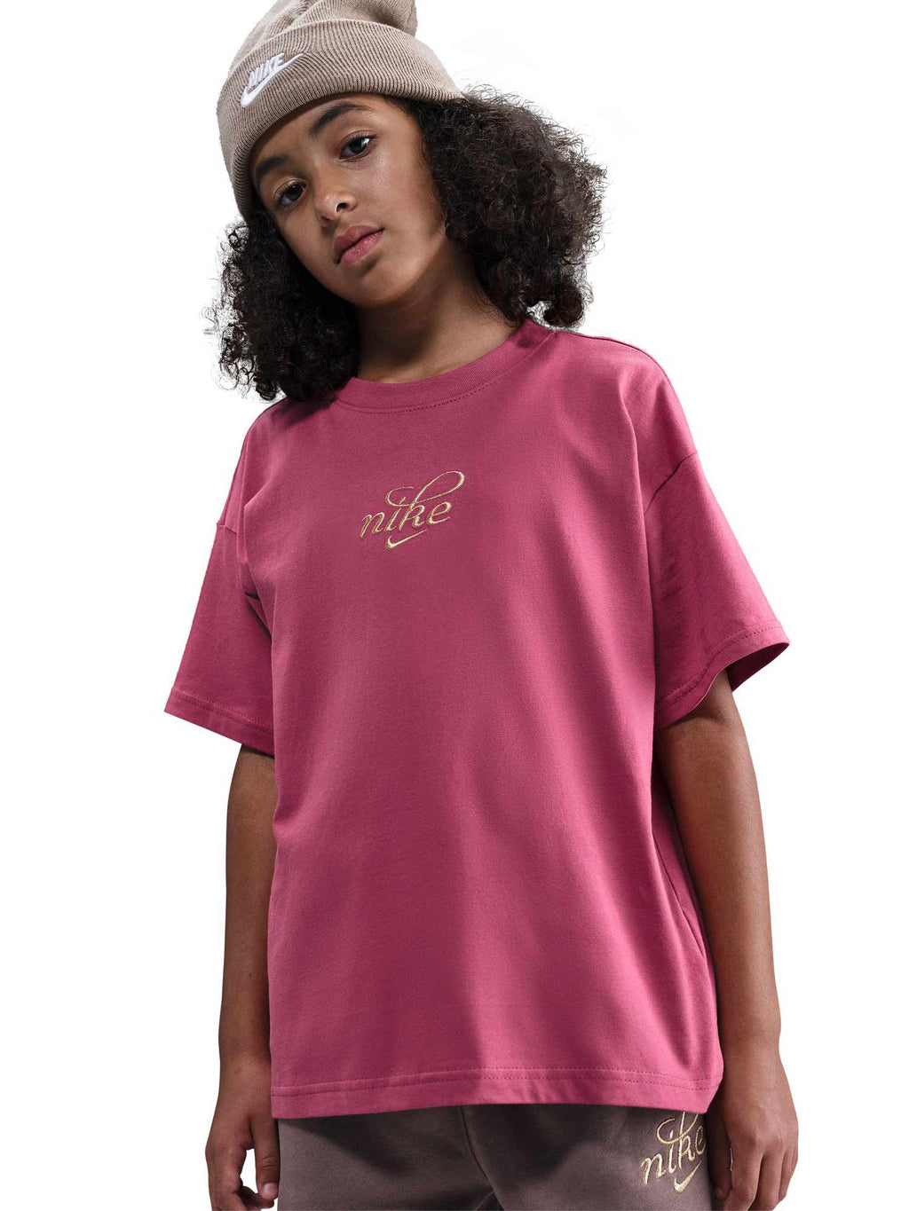NIKE Тениска G NSW TEE SHINE