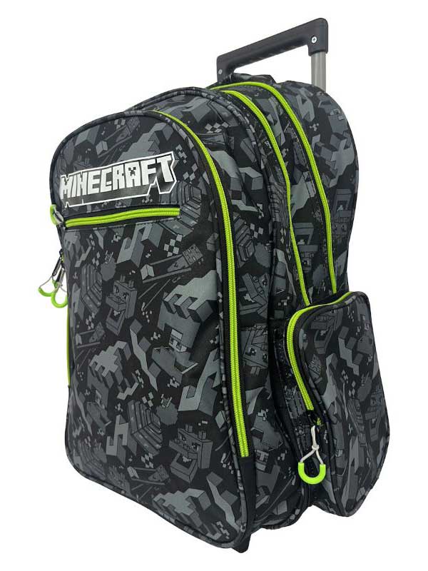 UWEAR Ученическа раница на колела MINECRAFT CAMO TERRA