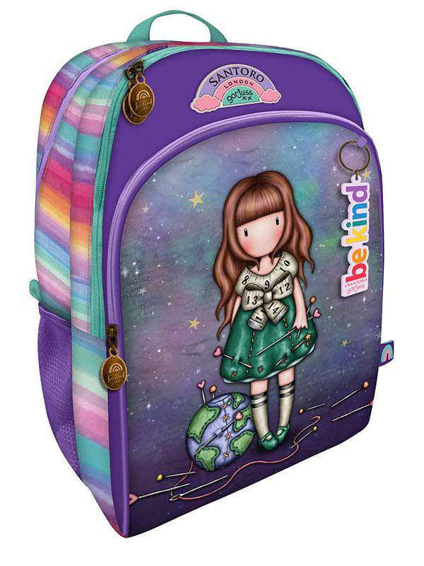 KIDS MOVIE HEROES Раница Santoro Gorjuss Be Kind To Our Planet