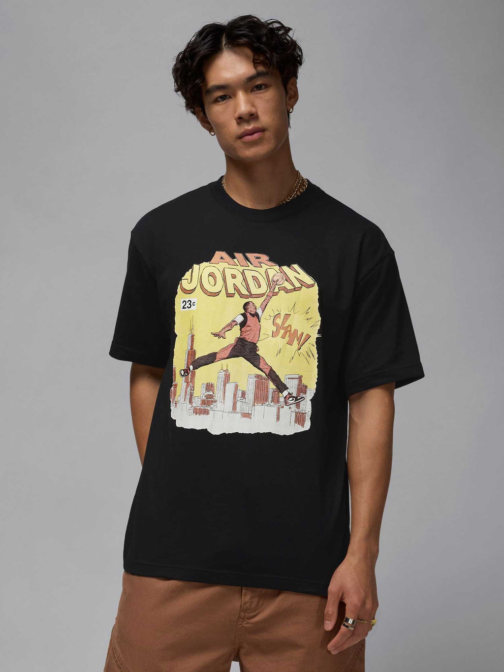 JORDAN Тениска M J NC COMIC SS CREW
