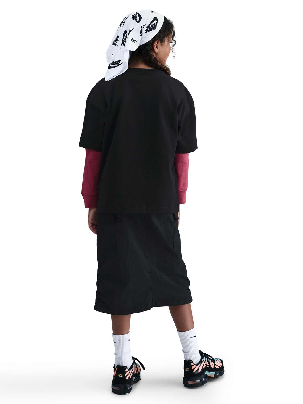 NIKE Тениска G NSW TEE BUTTRFLY OS