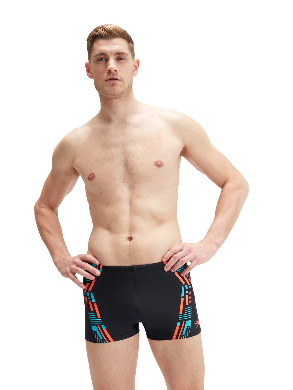 SPEEDO Бански MENS TECH PRINT AQUASHORT