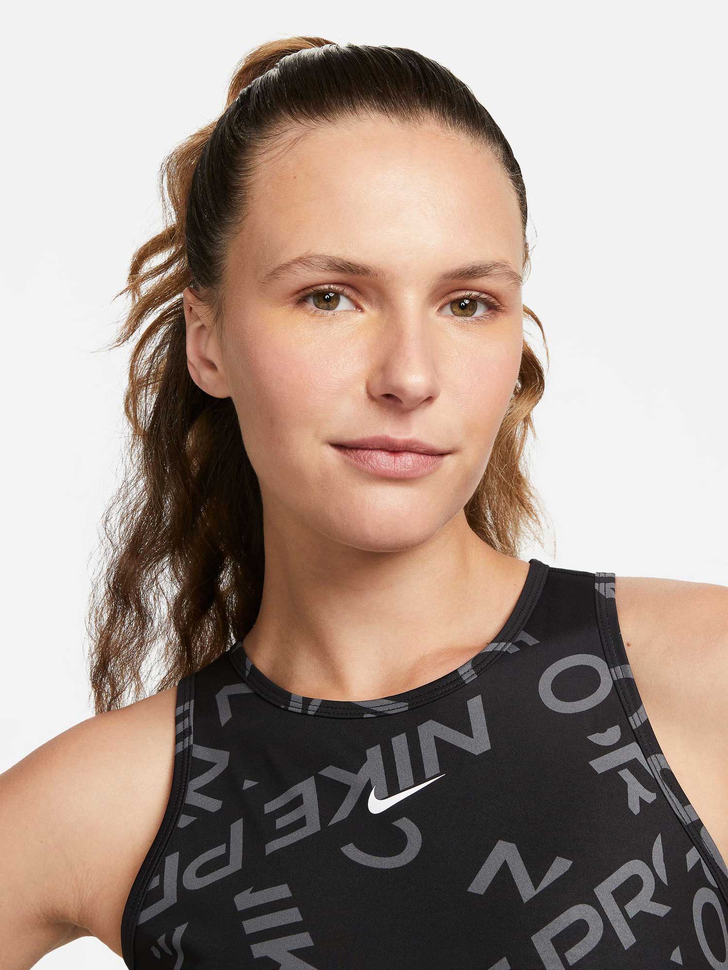 NIKE Потник W NP DF CROP TANK AOP