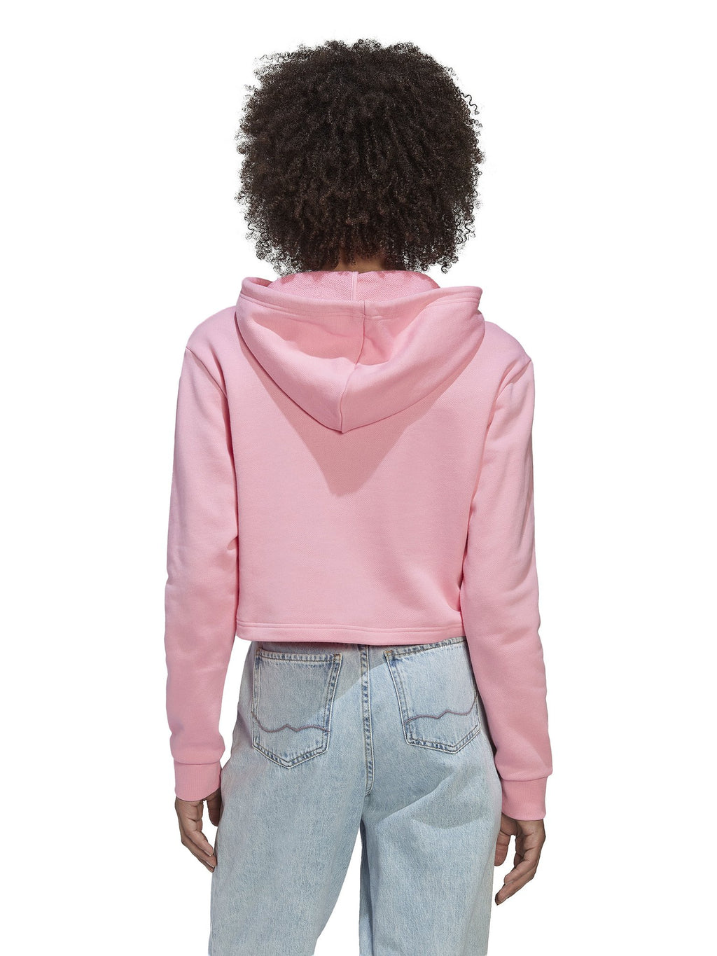 ADIDAS ORIGINALS Суитшърт Adicolor Essentials Crop French Terry
