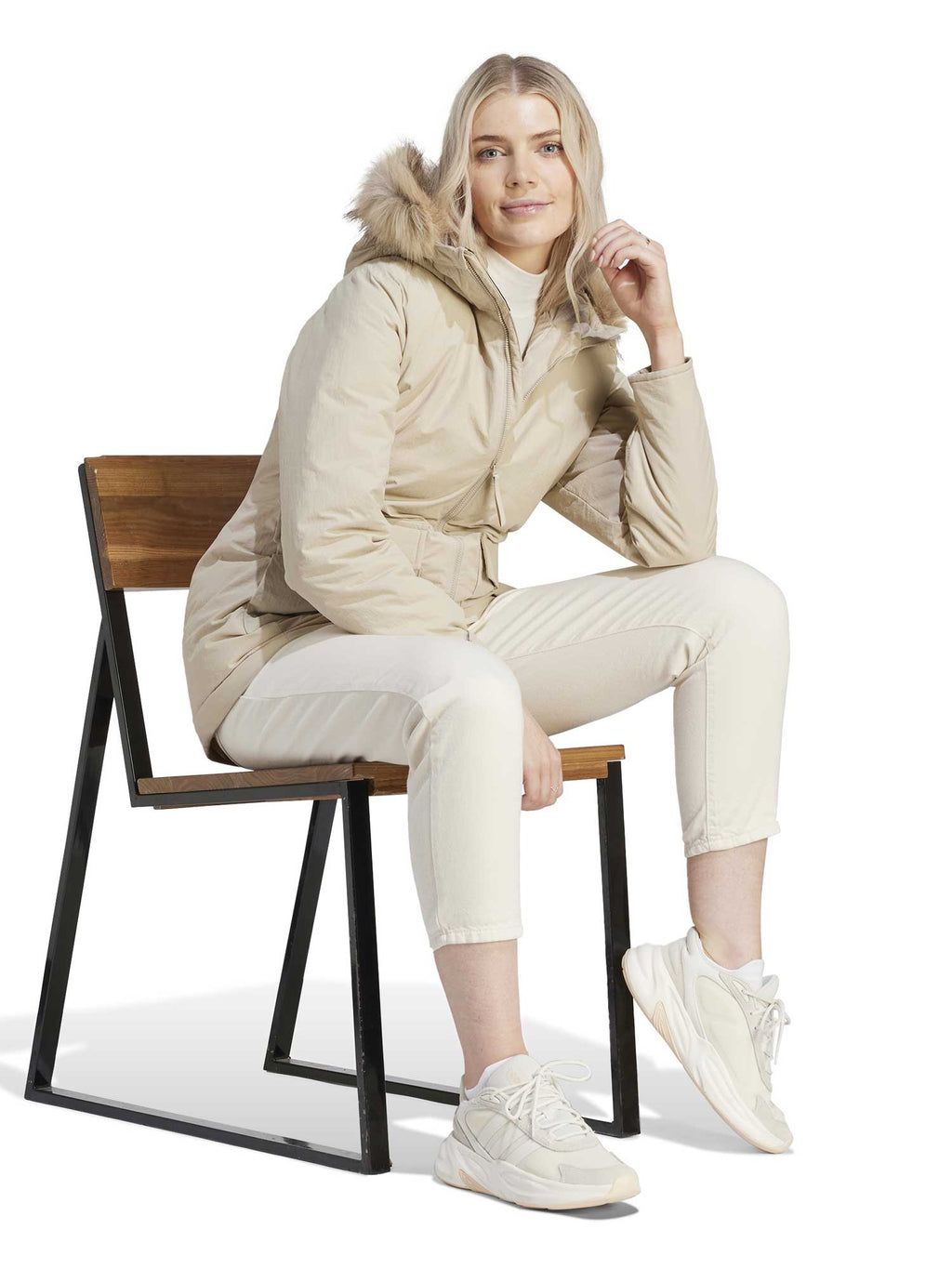 ADIDAS SPORTSWEAR Яке Hooded Fur Parka