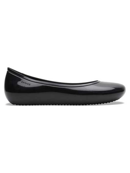 CROCS Обувки BROOKLYN HIGH SHINE FLAT 209661