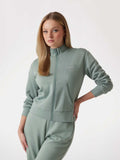GUESS Спортно горнище GELSEY FULL ZIP SWEATSHIRT