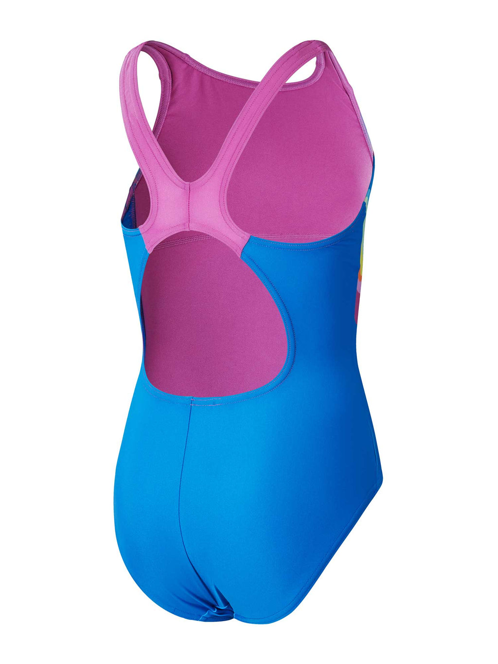 SPEEDO Цял бански GIRLS PRINTED PULSEBACK