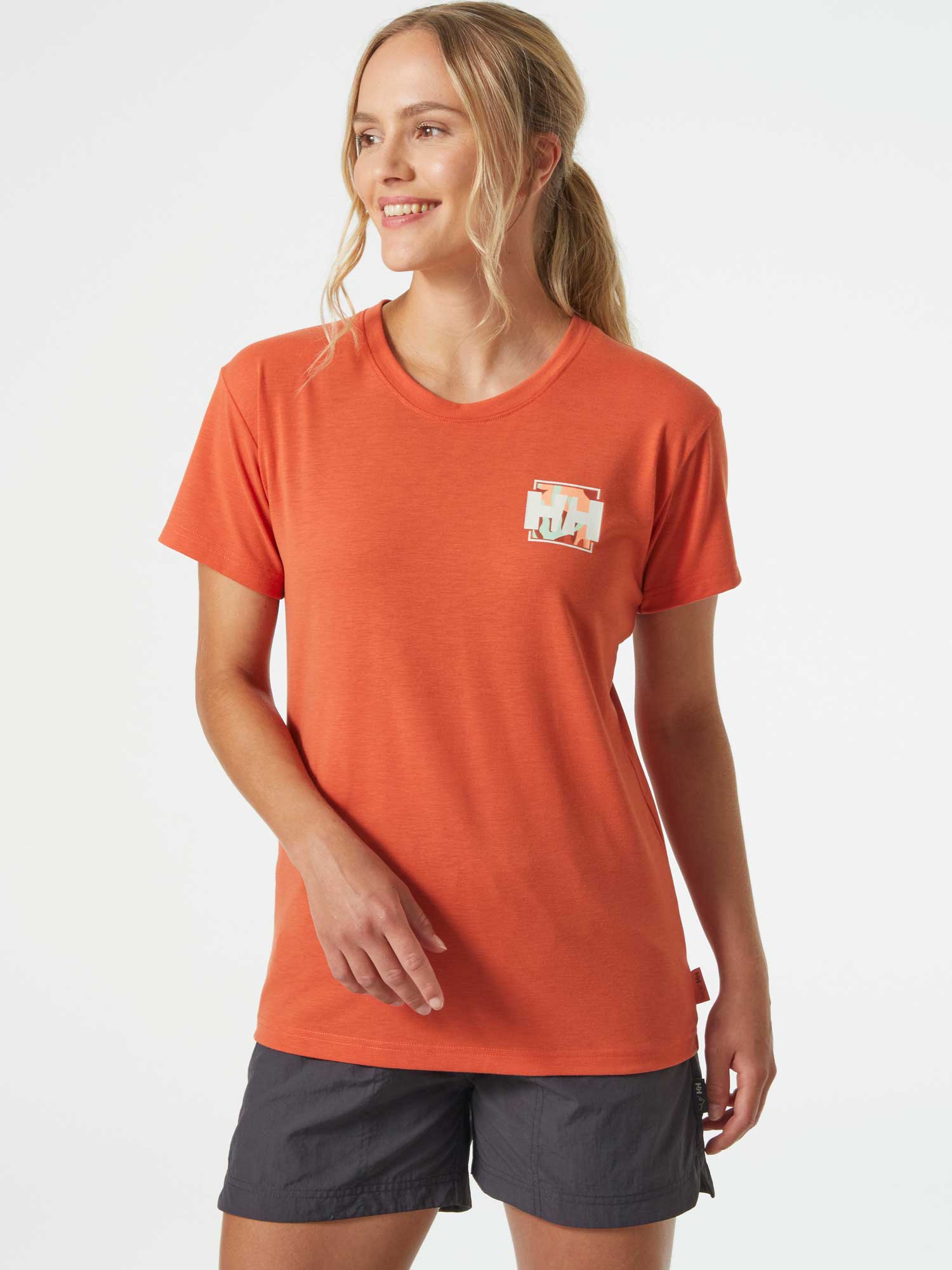 HELLY HANSEN Тениска W SKOG RECYCLED GRAPHIC