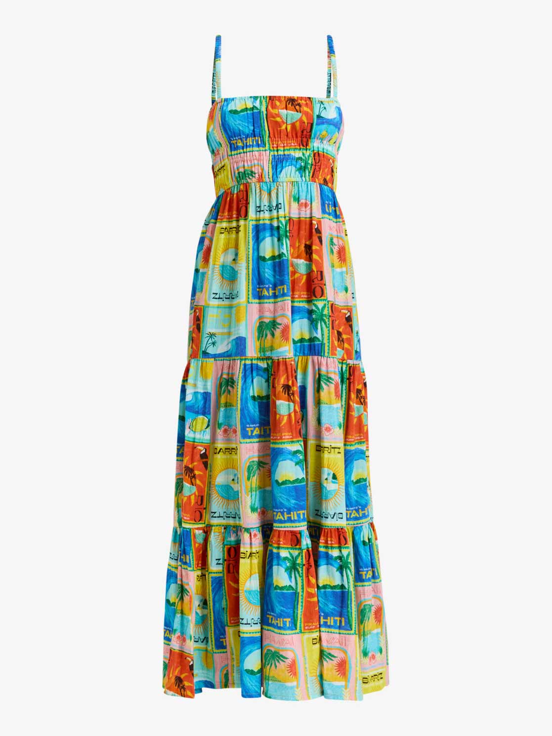 ROXY Рокля ATLAS SUNSHINE COASTLINE MAXI