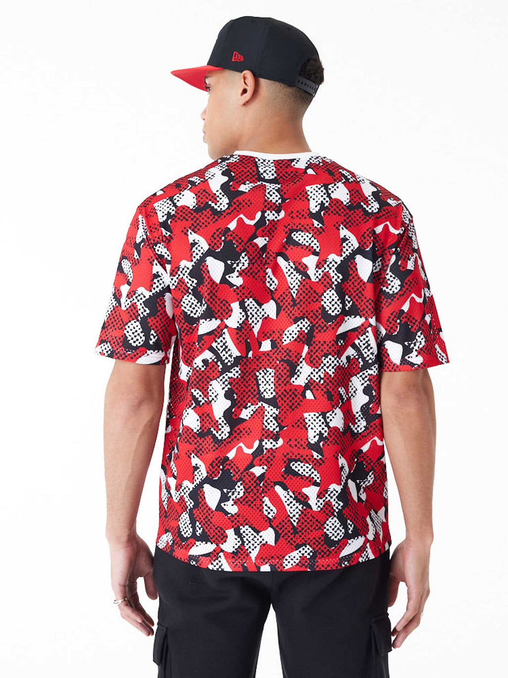 NEW ERA Тениска NBA TEAM AOP MESH OS TEE CHIBUL