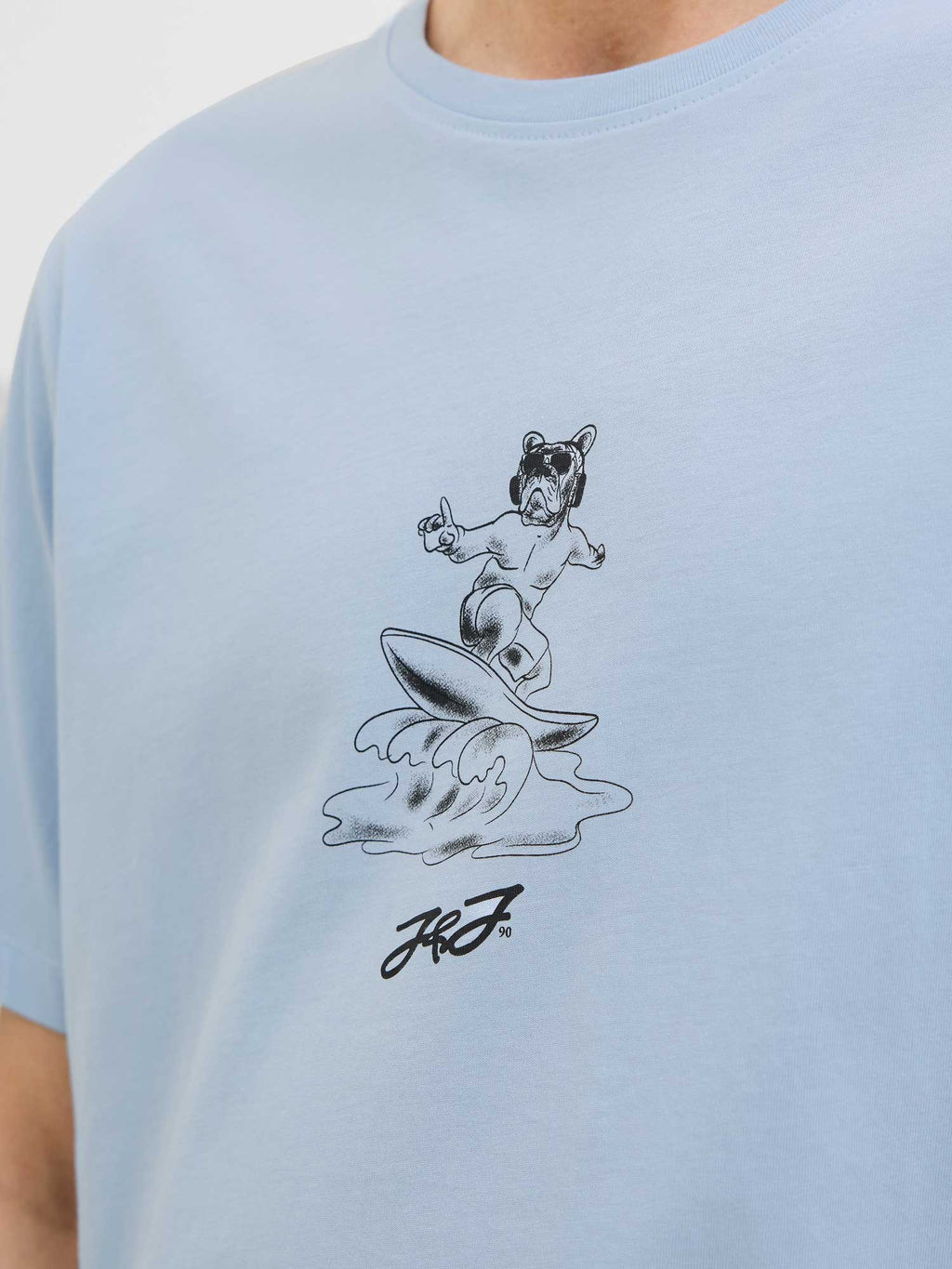 JACK & JONES Тениска JORRELAX TEE SS CREW NECK SMU