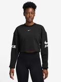 NIKE Блуза W NP DF FLC CREW TT GRX