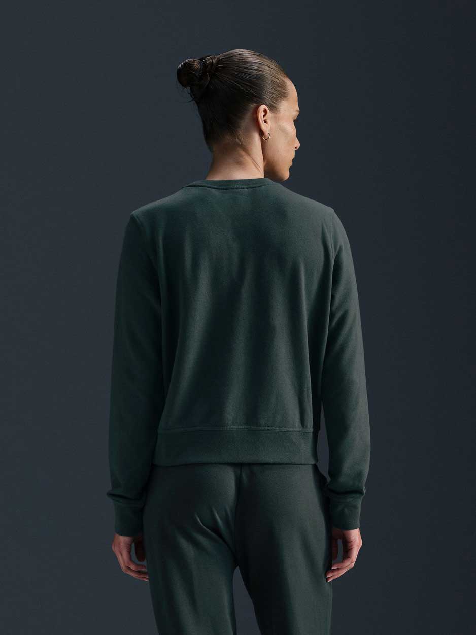 NIKE Блуза W NK ONE DF CREW LBR