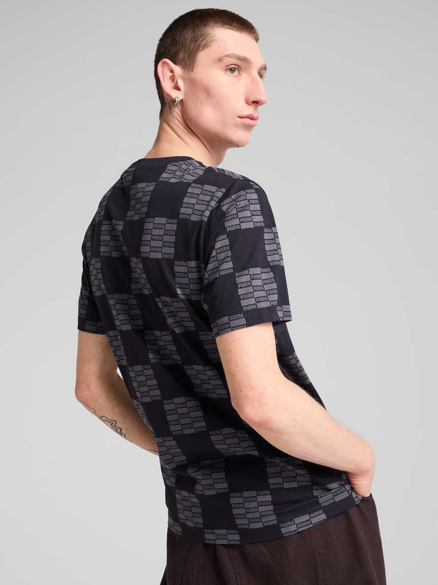 PUMA Тениска ESS UNITED AOP Tee