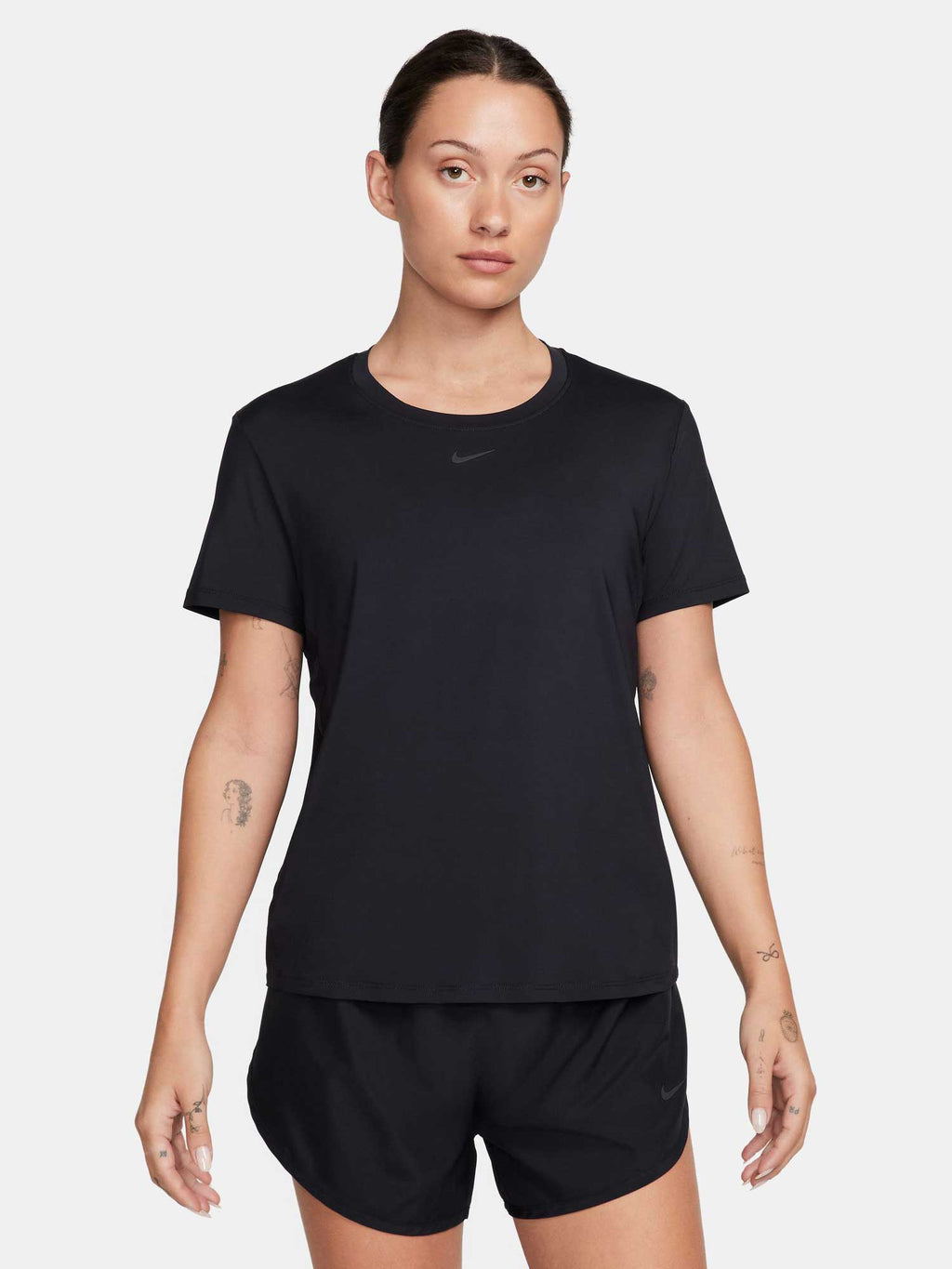 NIKE Тениска W NK ONE CLASSIC DF SS TOP