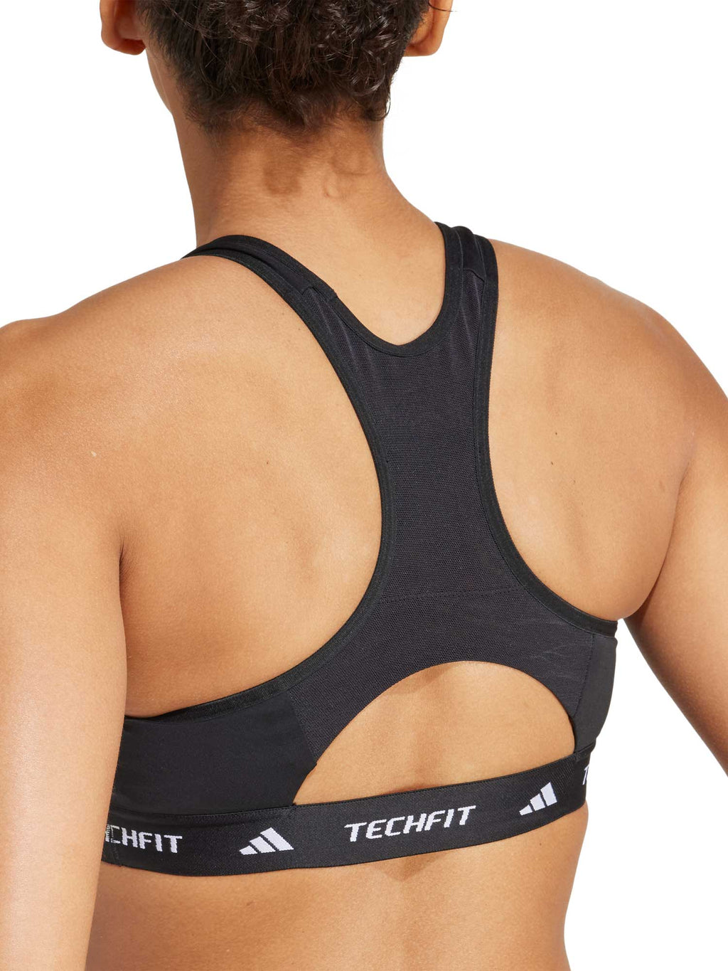 ADIDAS PERFORMANCE Спортен сутиен TECHFIT Medium-Support High-Neck