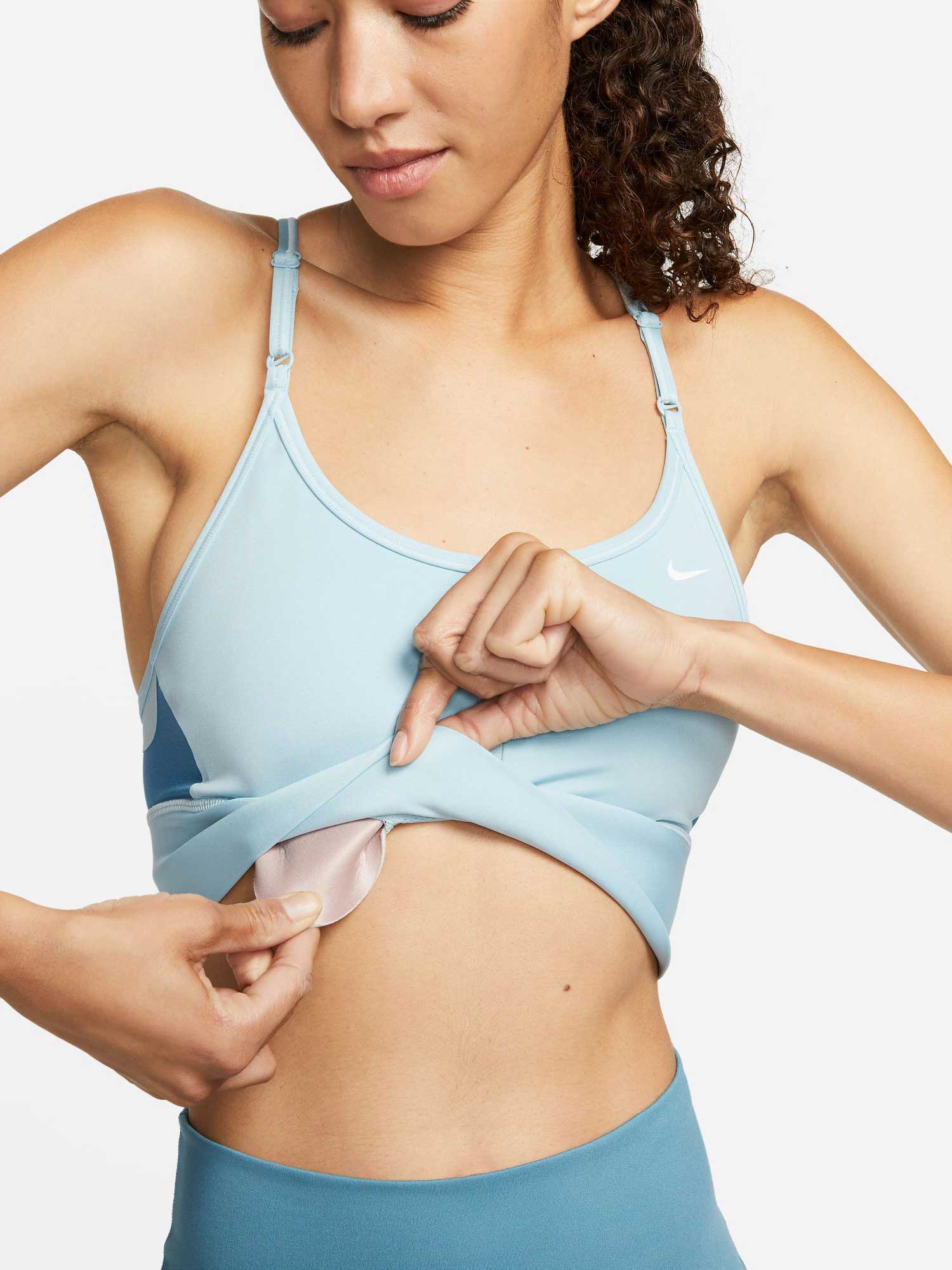 NIKE Спортен сутиен W DF INDY LL BRA