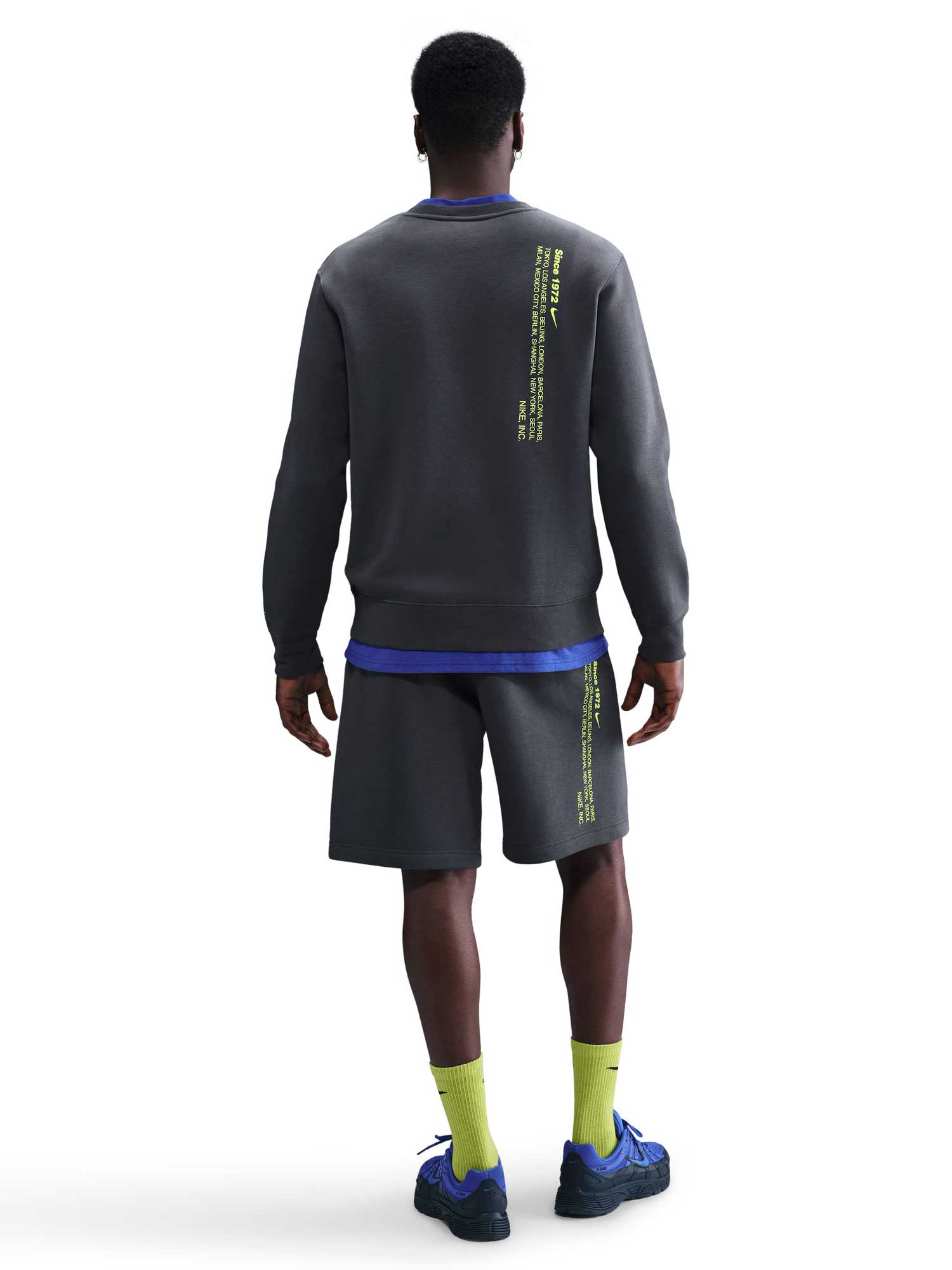 NIKE Блуза M NK CLUB BB CREW SWSH SPORT