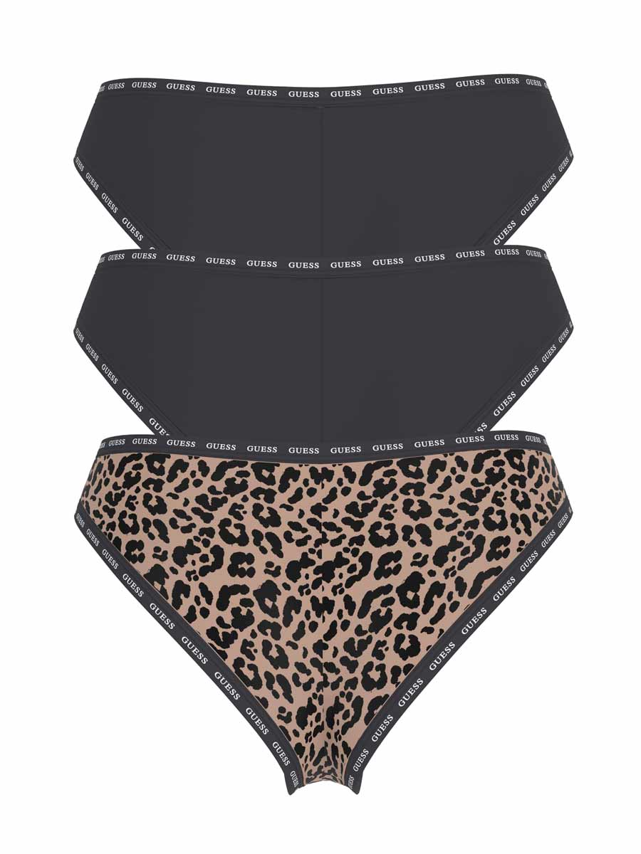 GUESS Бельо 3 PACK PRINTED BASIC BRAZILIAN