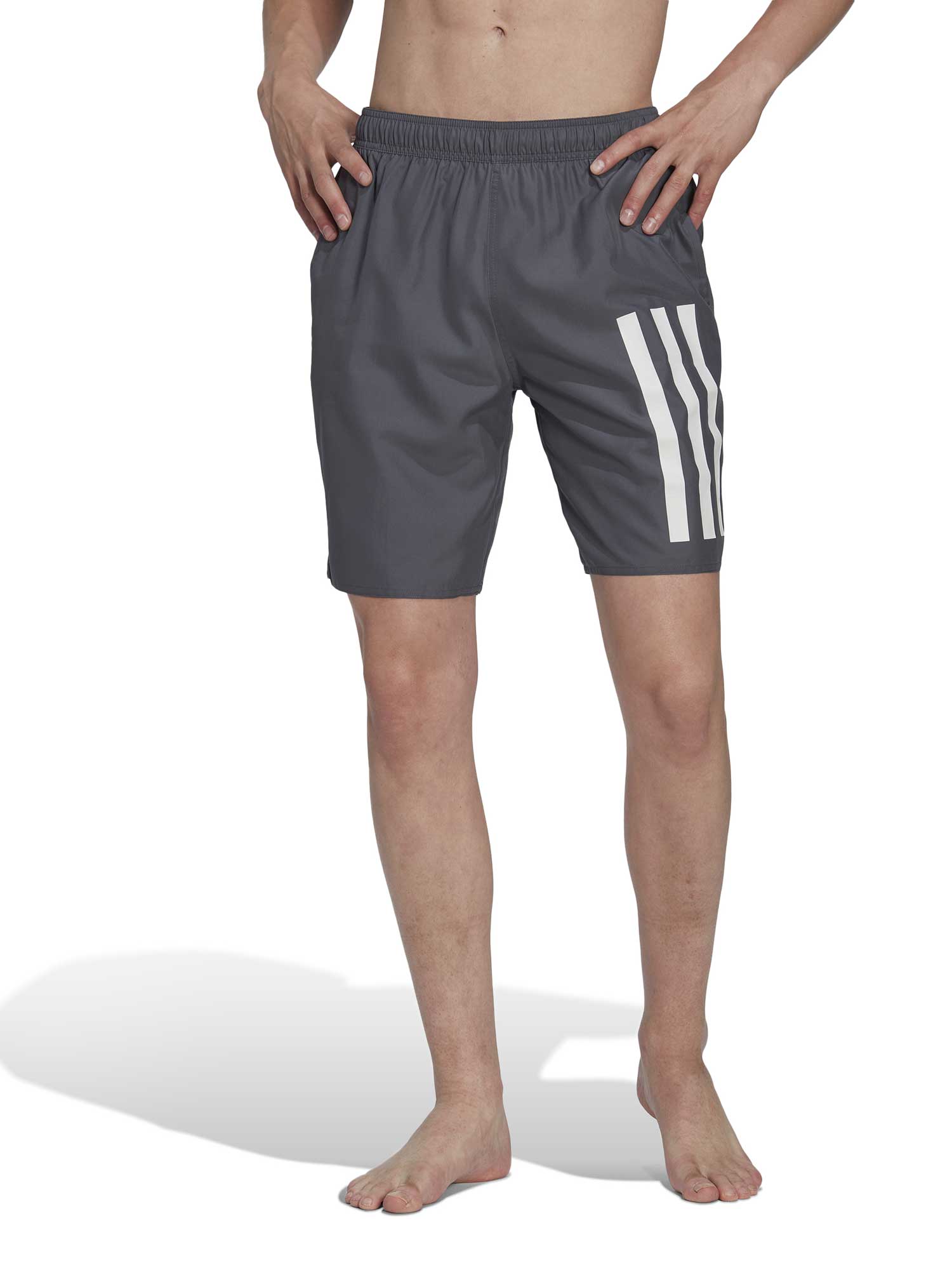ADIDAS PERFORMANCE Плувни шорти Classic Length 3-Stripes