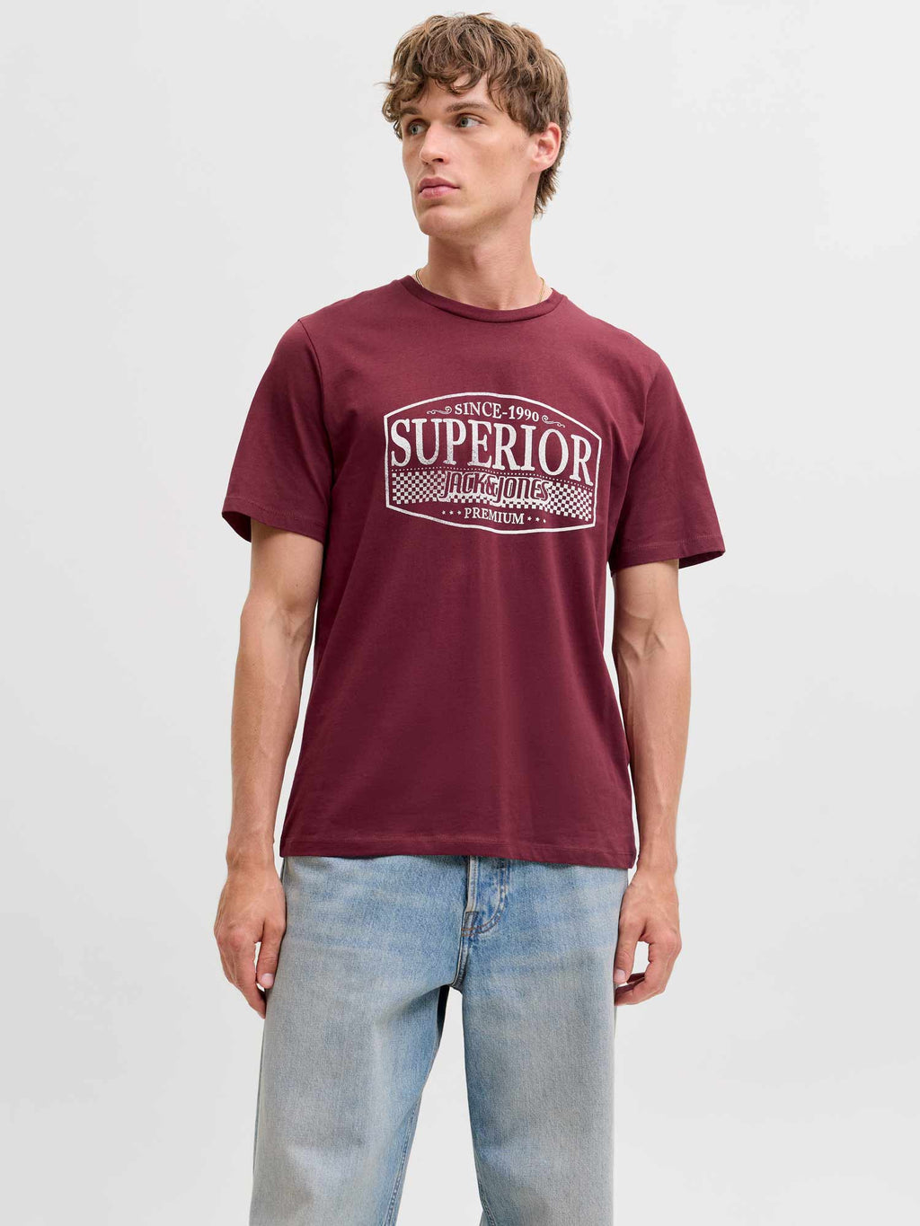 JACK & JONES Тениска JPRBLUNOAH SS TEE FST