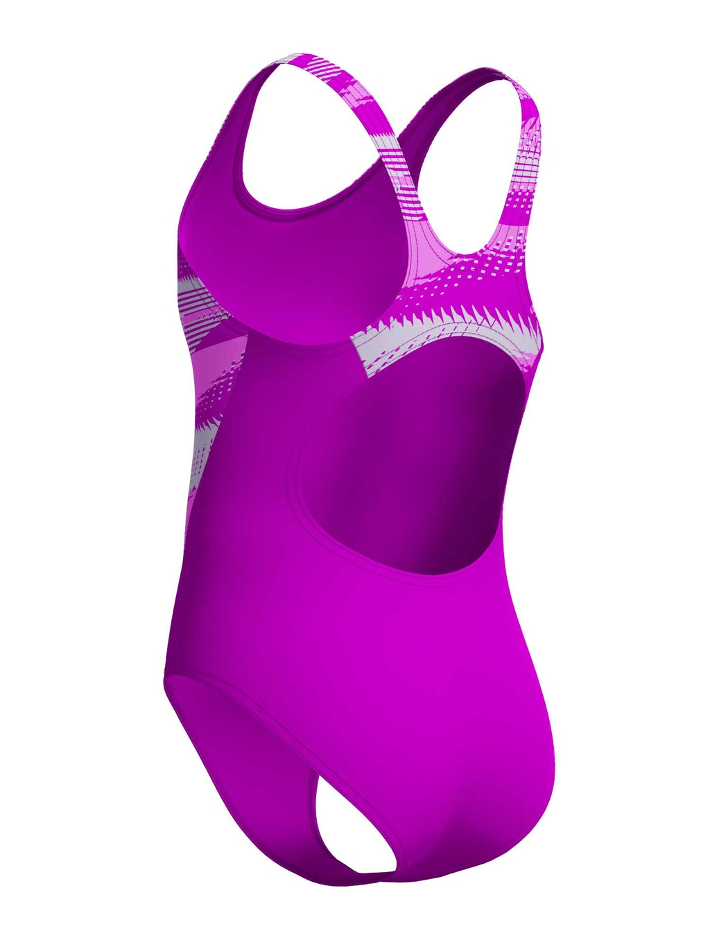 SPEEDO Цял бански GIRLS HYPERBOOM SPLICE MUSCLEBACK