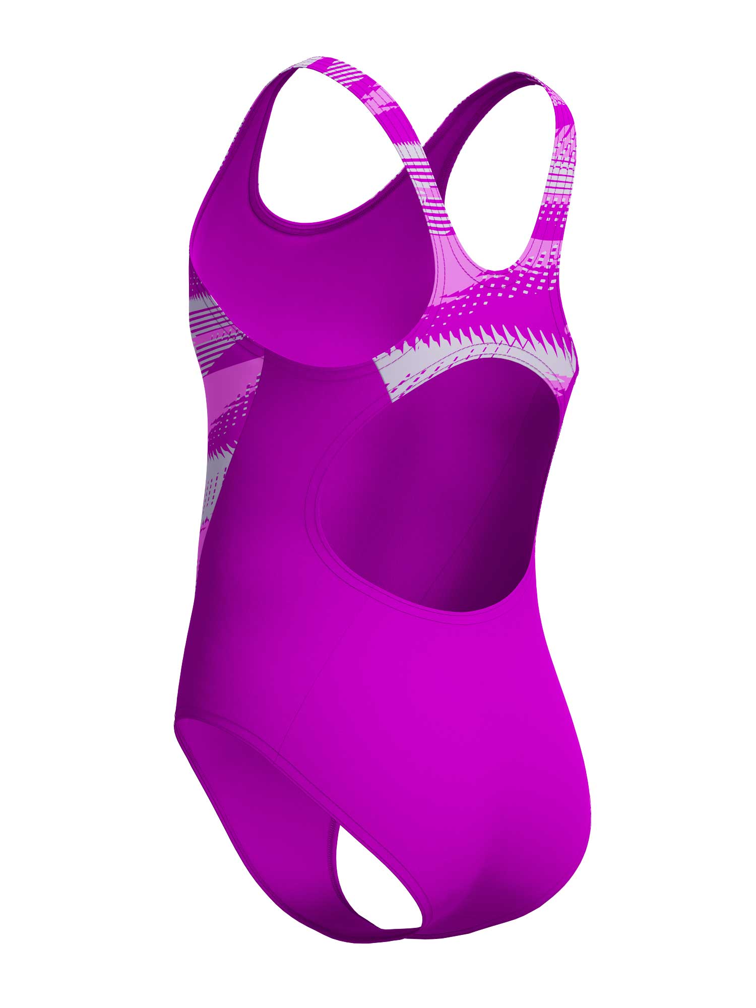 SPEEDO Цял бански GIRLS HYPERBOOM SPLICE MUSCLEBACK