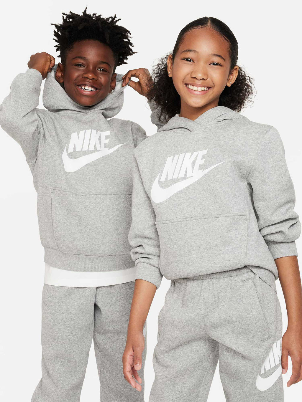 NIKE Суитшърт K NSW CLUB FLC HDY HBR