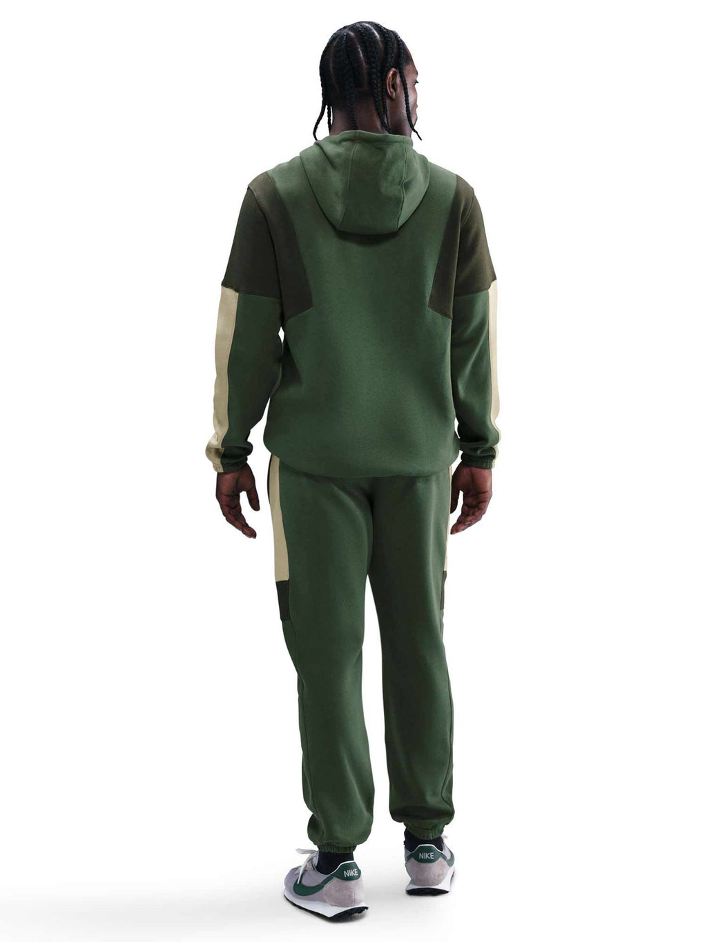 NIKE Спортен екип M NK CLUB FLEECE HDED TRACK GX