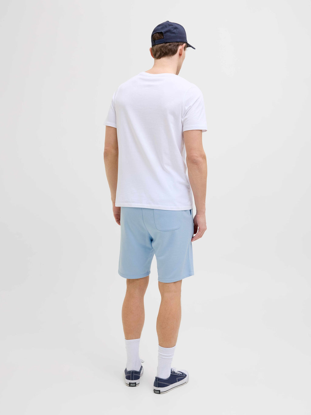 JACK & JONES Къси панталони JPSTGORDON BRADLEY SWEAT SHORTS MID