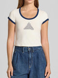 Calvin Klein Jeans Тениска SS PM C GRPHC SCP NK